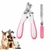 Alicate Pet Tesoura Corte De Unhas Cachorro Gato Com Lixa Cor:Rosa na internet