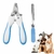 Alicate Pet Tesoura Corte De Unhas Cachorro Gato Com Lixa Cor:Azul - comprar online
