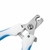 Alicate Pet Tesoura Corte De Unhas Cachorro Gato Com Lixa Cor:Azul na internet