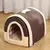 Cantinho do Aconchego – Cama Dobrável Interna para Cães Pequenos e Médios