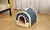 Cantinho do Aconchego – Cama Dobrável Interna para Cães Pequenos e Médios - Chique Pet