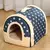 Cantinho do Aconchego – Cama Dobrável Interna para Cães Pequenos e Médios - Chique Pet