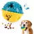 Bola Morde&Mima Pro- Brinquedo interativo com mecanismo sonoro e sistema de liberação gradual de petiscos. - Chique Pet