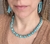 Choker Howlita Turquesa - alle by Lele Mota