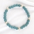 Pulseira Howlita Turquesa com Pérola - comprar online