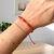 Pulseira Vermelha 7 Nós - alle by Lele Mota