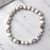 Pulseira Howlita Branca 6mm - comprar online