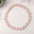 Pulseira Quartzo Rosa 6mm - comprar online