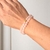 Pulseira Quartzo Rosa 6mm - alle by Lele Mota