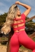 Calça Legging Light Vermelha Empina - comprar online