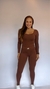 Calça Legging Básica Couro - Canela Carioca
