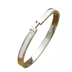 Hermes Nacar Plateada