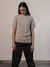 Playera cuadros desaforados Mujer - Fábrica de punto