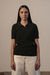 Playera Petate Cuello Polo Mujer - Fábrica de punto