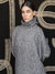 Maxi Suéter Arán y Jersey gris oxford Mujer on internet