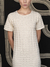Vestido Rombos Crudo Mujer - buy online