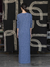 Maxi vestido ZigZag Azul Mezclilla Mujer on internet