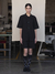 Short Rombos negro Mujer