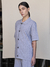 Camisa Rombos gris Mujer