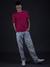 Playera cuadros desaforados cuello redondo Hombre - buy online