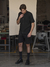 Short Rombos negro Hombre