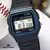 Relógio Casio Vintage preto: emborrachado simples - loja online