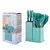 kit de 19 peças de utensílios em silicone antiaderente