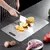 Tábuas De Corte De Titânio Para Cozinha Tábua De Aço 304 na internet