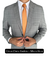 Terno Slim Cinza Claro Xadrez - Microfibra Gabardine - comprar online