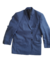 Imagem do Terno Slim Azul Denim - Microfibra Melange