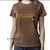 CAMISETA NÃO SIGO REGRAS MARROM/AMARELO