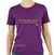 CAMISETA NÃO SIGO REGRAS ROXO/AMARELO