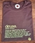 CAMISETA DEUSA MARROM/ VERDE LIMÃO na internet
