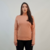 Camiseta manga longa gola alta - comprar online