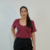Kit 3 camisetas gola v feminina - comprar online