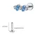 Cluster Deep Blue - Empatia na Agulha Joaillerie