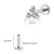 Imagem do Labret Titanio Trinity