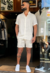 CAMISA MC SARDENA - OFF WHITE