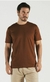 T-SHIRT CONFORT MARROM - comprar online