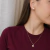 CONJUNTO CORAÇÃO ORGÂNICO SEMIJOIA OURO 18K - comprar online