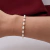 PULSEIRA PÉROLA BALÃO BANHO OURO 18K - comprar online