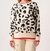 Sweater leopardo