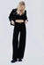 Jeans wide leg black Basic