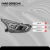 Faro derecho Nissan Versa 2020-2024 con focos H11 y H9 en internet