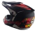 Casco Motocross Remo Spark TIK | Gráfico Rojo/Negro DOT | VISA Refacciones - comprar en línea
