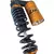 Amortiguador Trasero Racing 280–320mm con Aire y Resorte para Motos, ATV y Scooters | VISA Refacciones | - VISA Refacciones