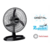Turbo Ventilador LILIANA VOTR18 de Mesa 18" 75w Orbital Repeler