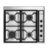 Anafe LONGVIE A6600XF Acero Inox
