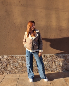 campera gamulan importada con corderito interno - tienda online