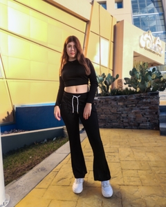 conjunto elastizado top + pantalon - comprar online